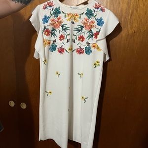 Zara floral dress